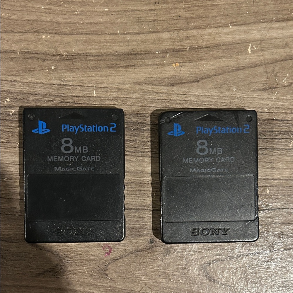 Sony Black PlayStation 2 Memory Cards 8MB
